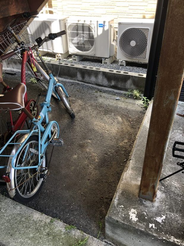 周南市徳山で自転車の回収　施工事例紹介