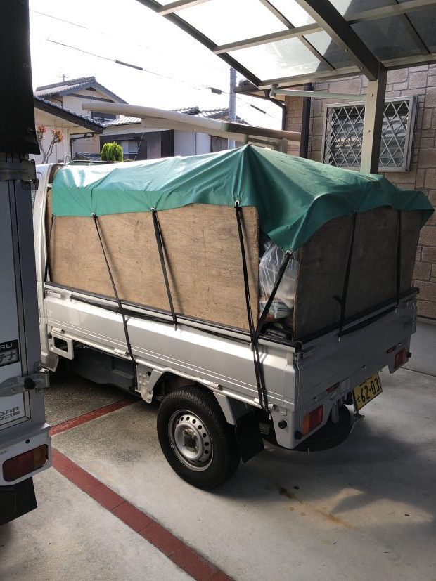 【豊川市】倉庫内の不用品回収☆電化製品から家庭ごみまでまとめて処分できる便利さにお喜びいただけました。