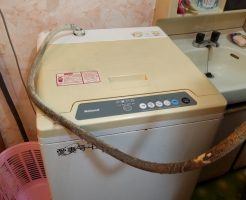 【下関市上田中町】洗濯機の出張回収・処分ご依頼　お客様の声