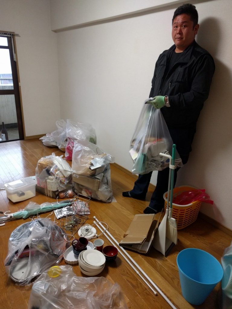 【下関市南部町】家庭ゴミの出張不用品回収・処分ご依頼　お客様の声
