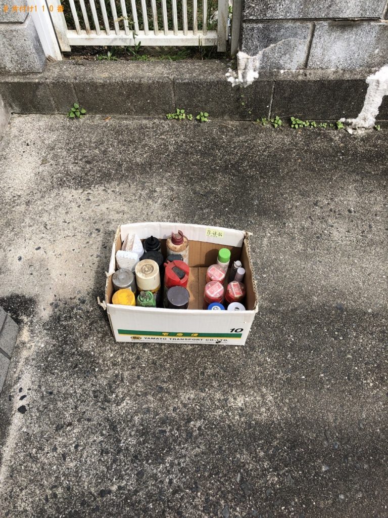 【周南市】スプレー缶20本の出張不用品回収・処分ご依頼