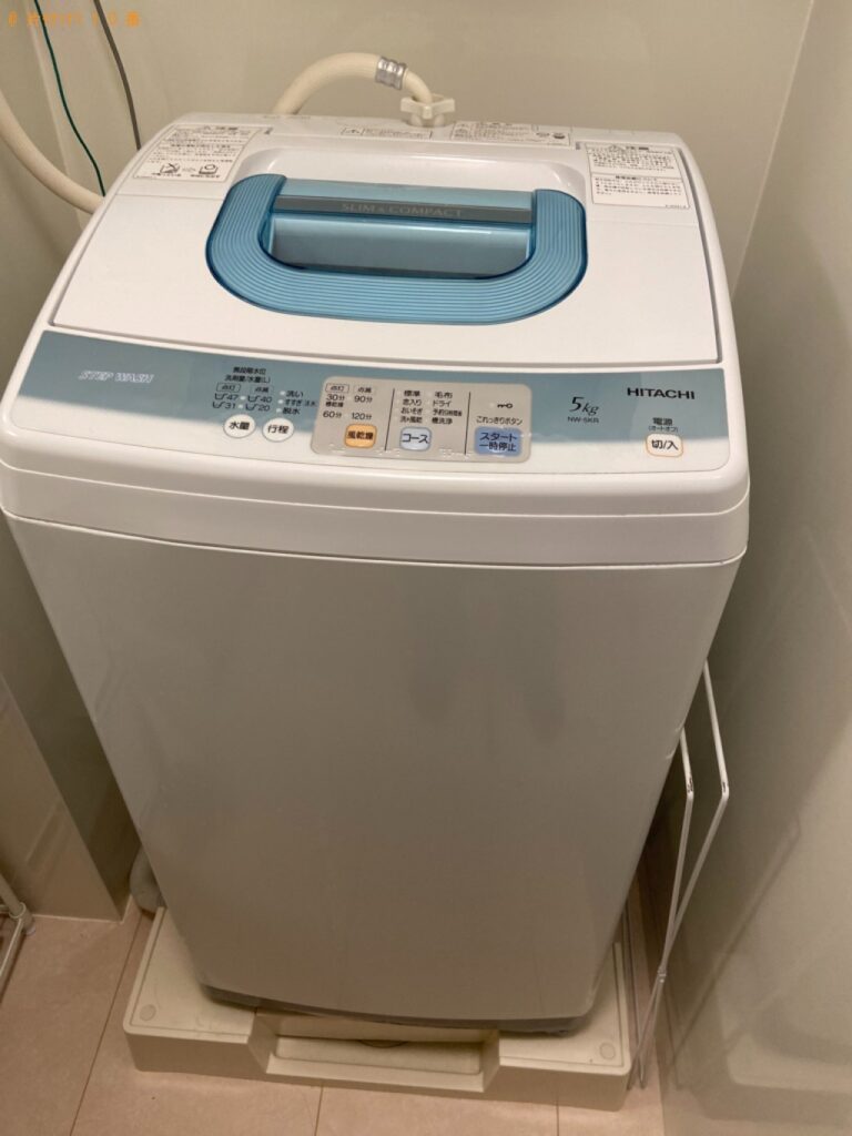 【山口市】洗濯機の回収・処分ご依頼　お客様の声