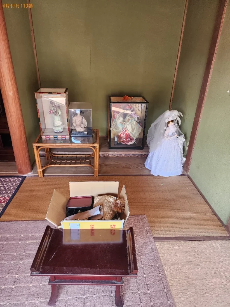 【萩市】仏壇、仏具、ケース入りの人形等の回収・処分ご依頼