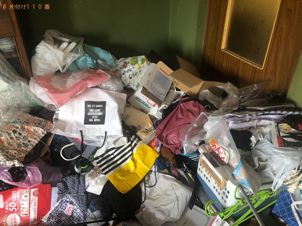 【下関市】家財道具一式、一般ごみ等の回収・処分ご依頼 お客様の声