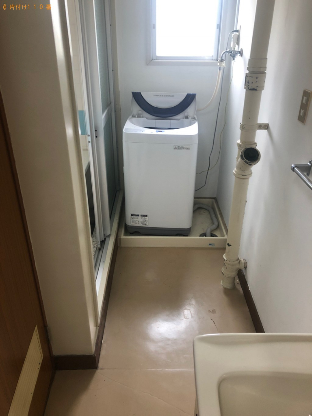 【周南市】冷蔵庫、家庭用エアコン、洗濯機、食器棚、学習机等の回収
