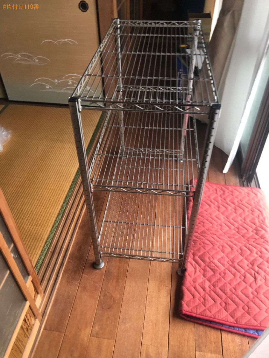 【熊毛郡田布施町】本棚、スチールラックの回収・処分ご依頼