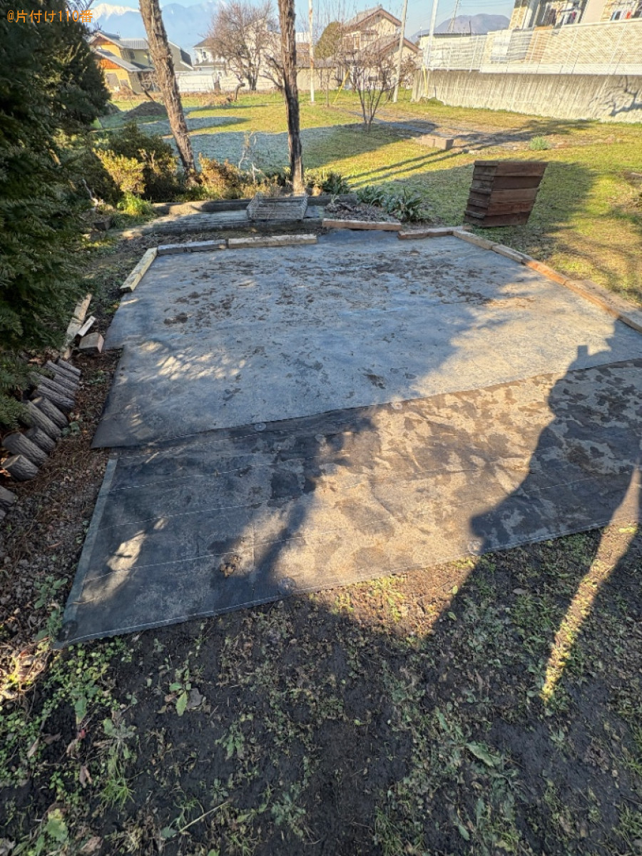 庭石の回収・処分ご依頼 お客様の声