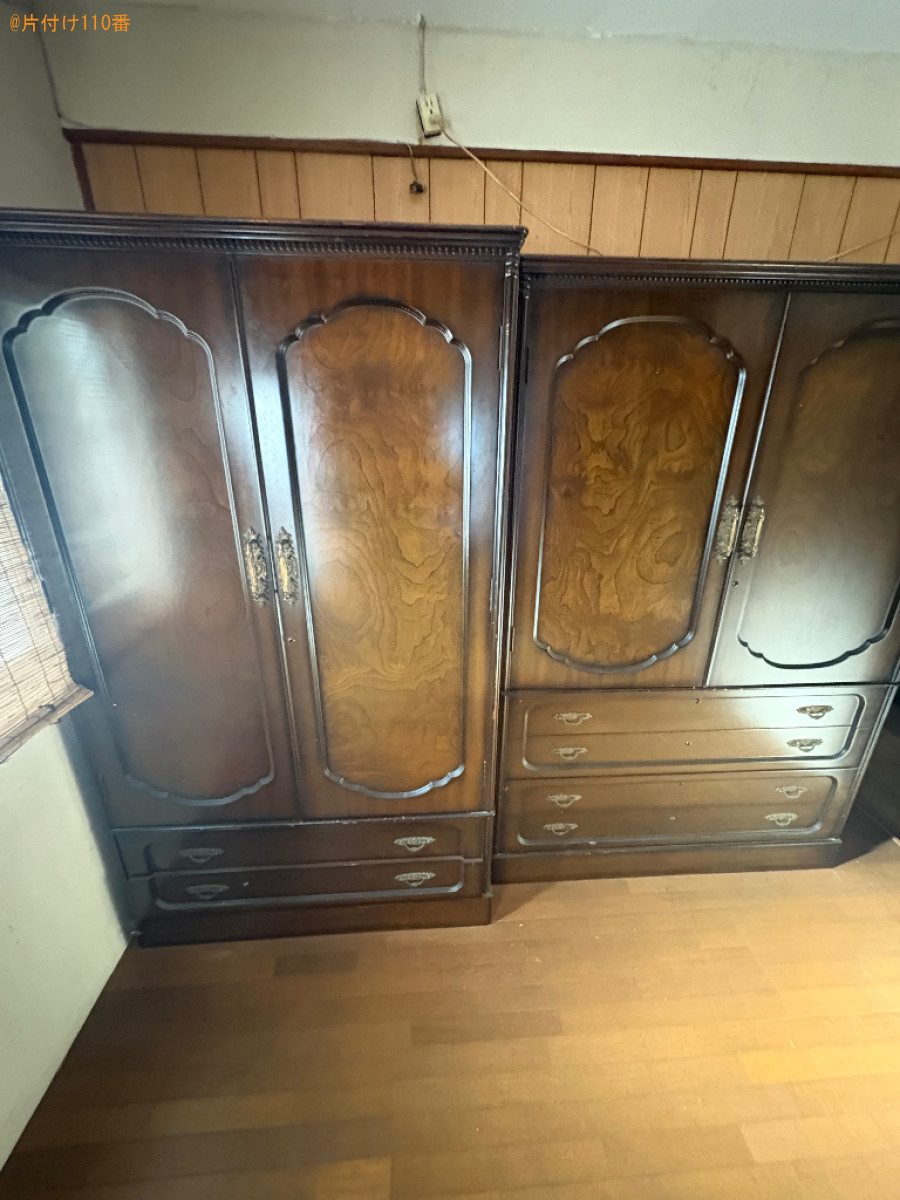 タンスの回収・処分ご依頼　お客様の声
