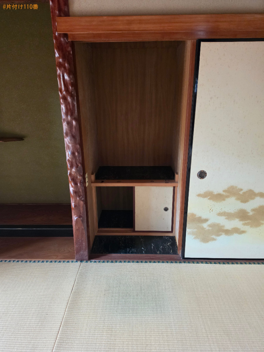 【下関市安岡町】仏壇、仏具の回収・処分ご依頼 お客様の声