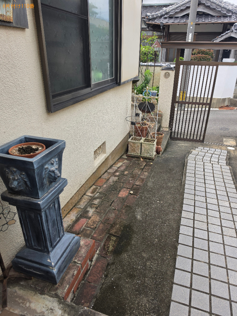 【下関市安岡町】仏壇、園芸用品、かご等の回収・処分ご依頼