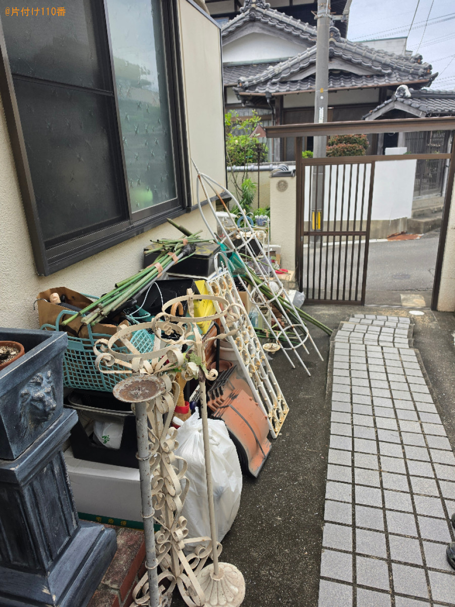 【下関市安岡町】仏壇、園芸用品、かご等の回収・処分ご依頼